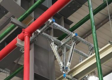 岳阳市该抗震支架的整体式支吊架结构协调性好